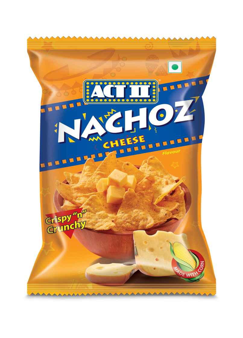 Act II Cheese Nachos - Tortilla Chips | Ready to Eat Snacks | Big Pack