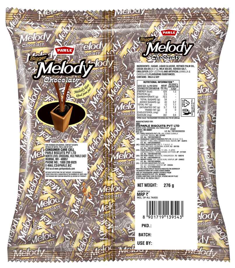 Parle Bigger Melody Choco