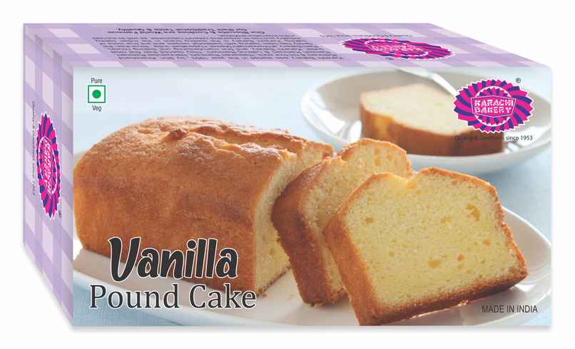 Karachi Bakery Vanilla Pound Cake | Veg