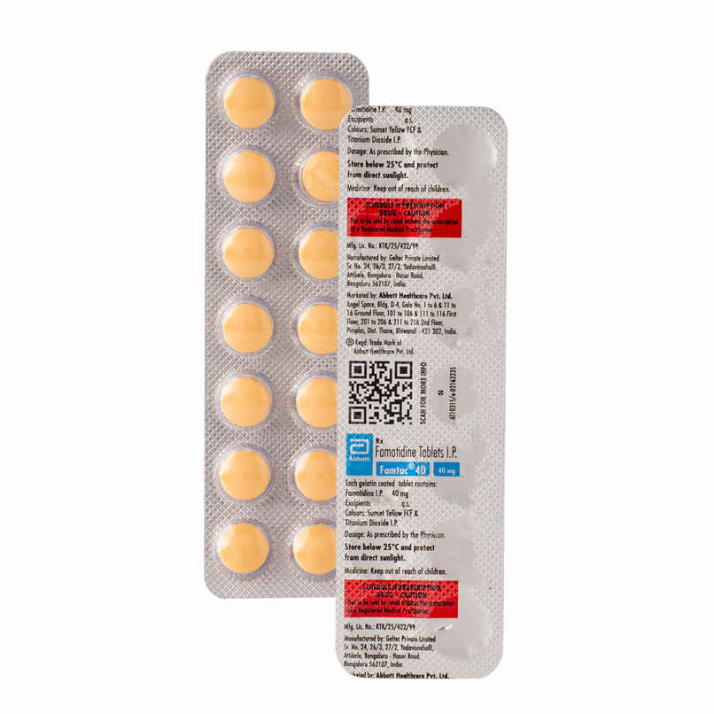 Famtac 40 Tablet Famtac 40 Tablet