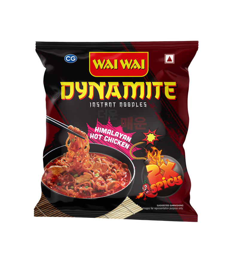 Korean Wai Wai Dynamite Himalayan Hot Chicken