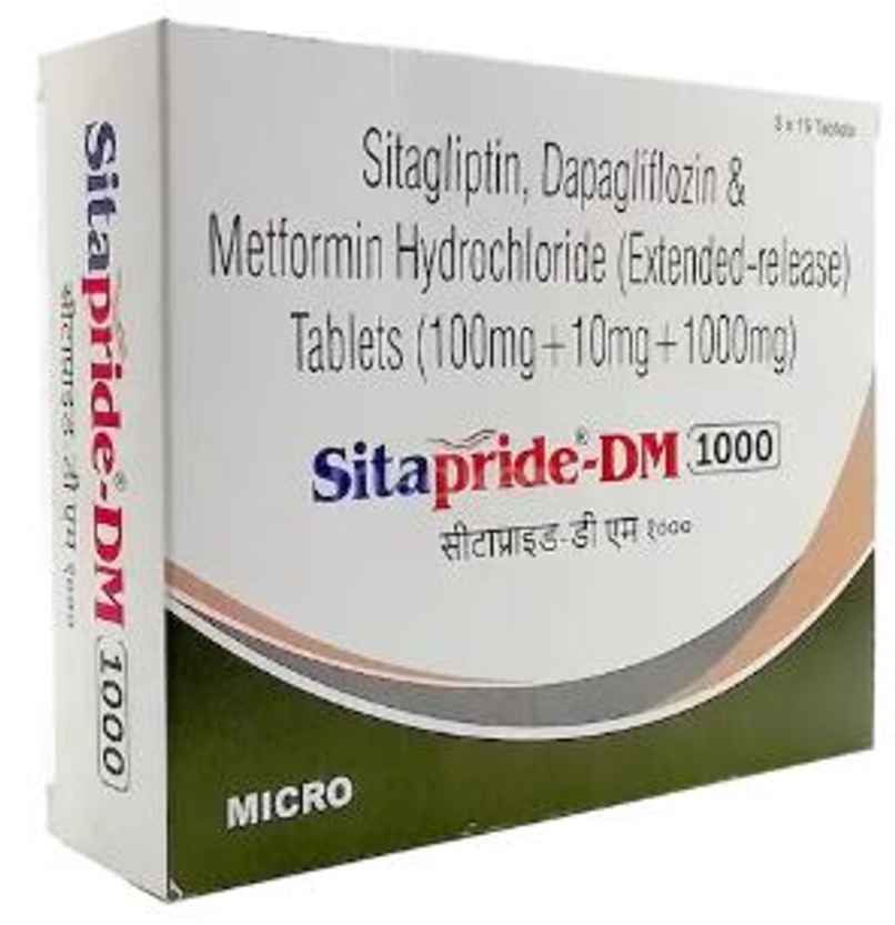 Sitapride-DM 1000 Tablet ER