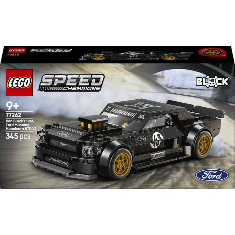 LEGO Speed Champions Ken Block's 1965 Ford Mustang Hoonicorn V1 Building Set | 77262