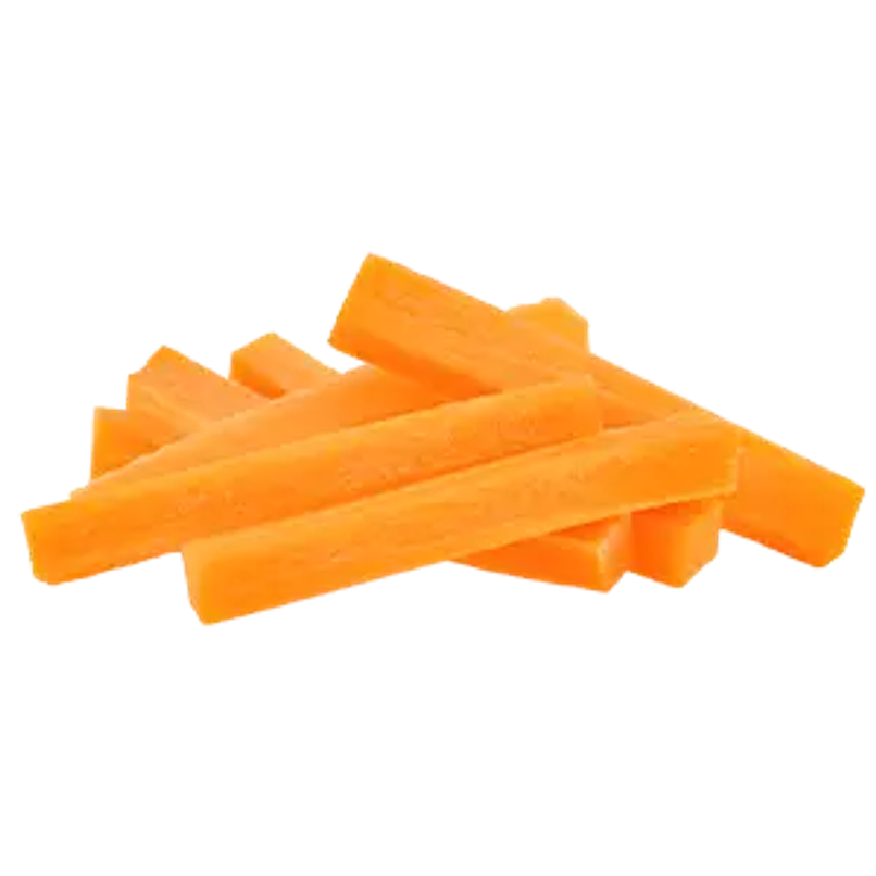 Organically Grown Carrot Cut