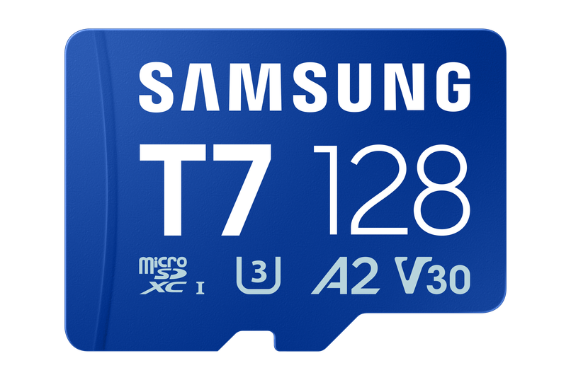 Samsung T7 microSDXC Card | 128 GB | Up to 170 MB/s | For Gaming Creators & Everyday Use