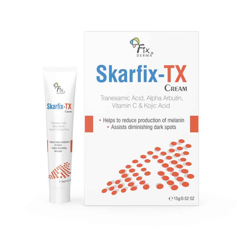 Fixderma Skarfix-TX Face Cream with Tranexamic, Kojic & Arbutin for Pigmentation & Melasma