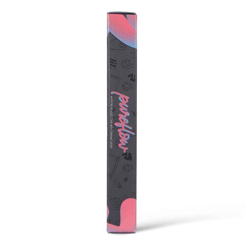 LIT Pure Flow White Pre Rolled Cone With Ceremic Filter LIT Pure Flow White Pre Rolled Cone With Ceremic Filter