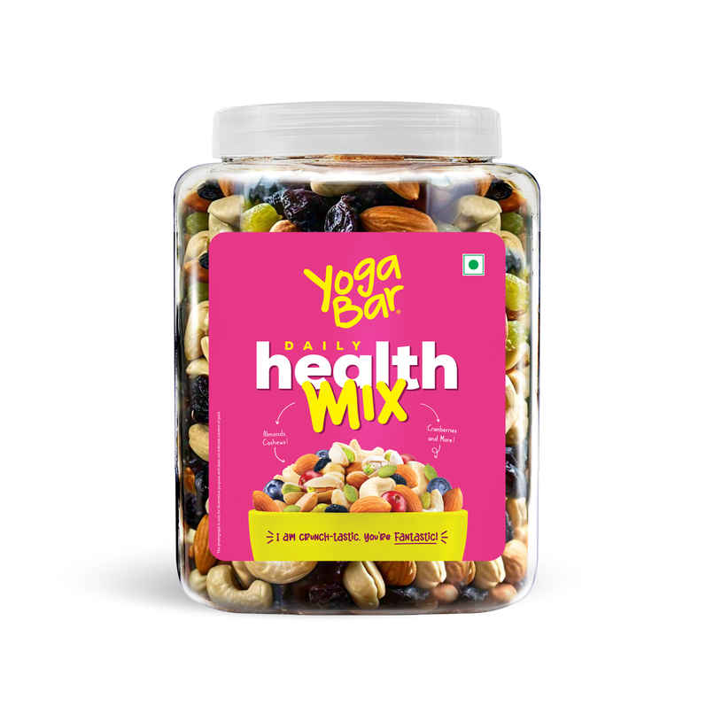 Yogabar Trail Mix - Daily Health Mix, Healthy Trail Mix With Dry Fruits