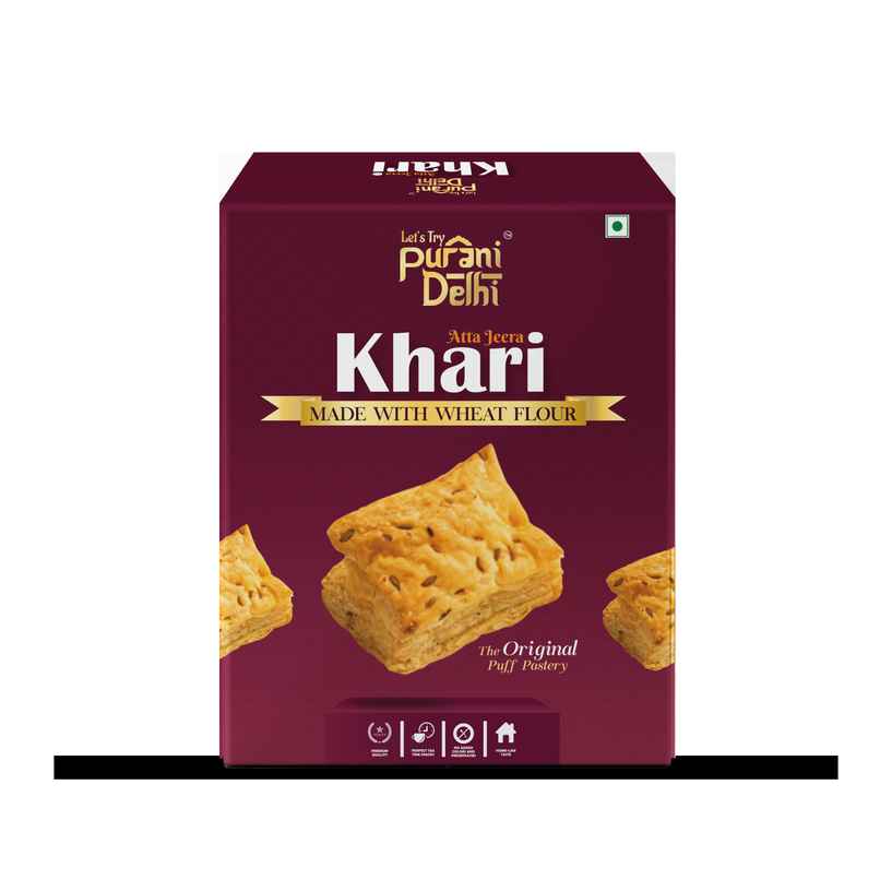 Let's Try Purani Delhi Khari - Made With Wheat Flour