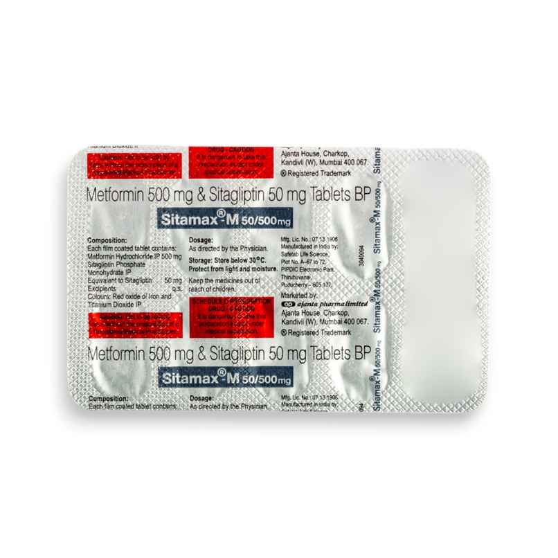 Sitamax-M 50/500mg Tablet