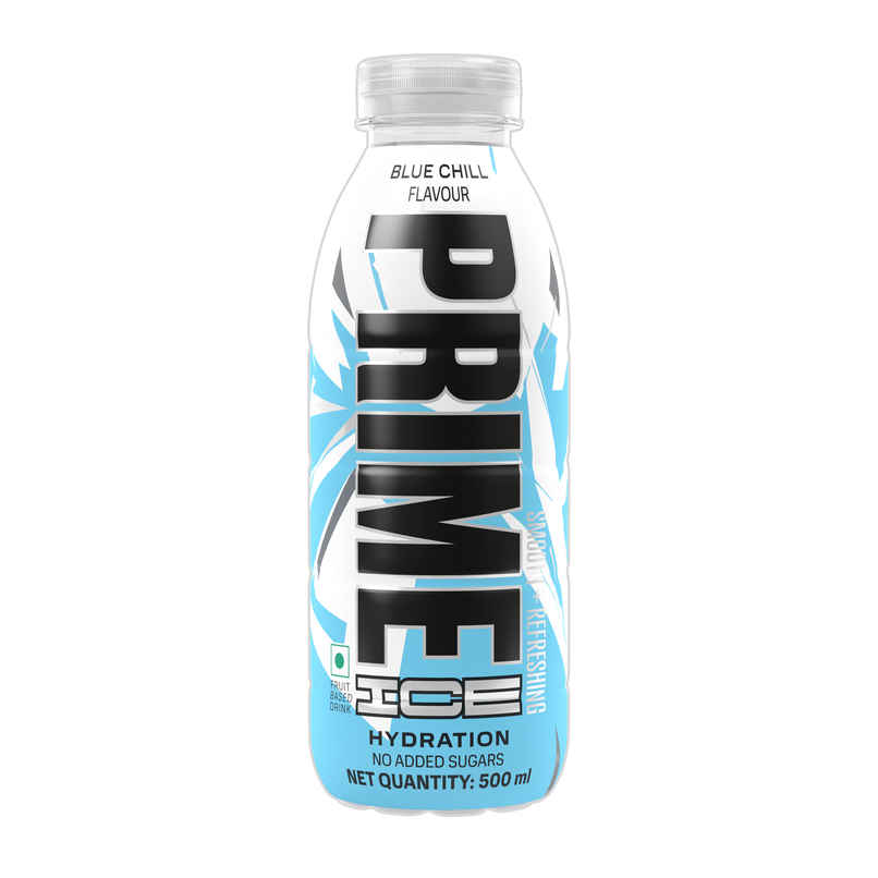 Prime Hydration Ice Blue Chill Flavour | Blueberry - Orange And Lime Flavoured Drink