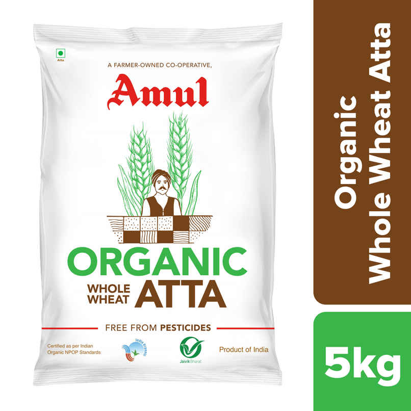 Amul Organic Whole Wheat Atta
