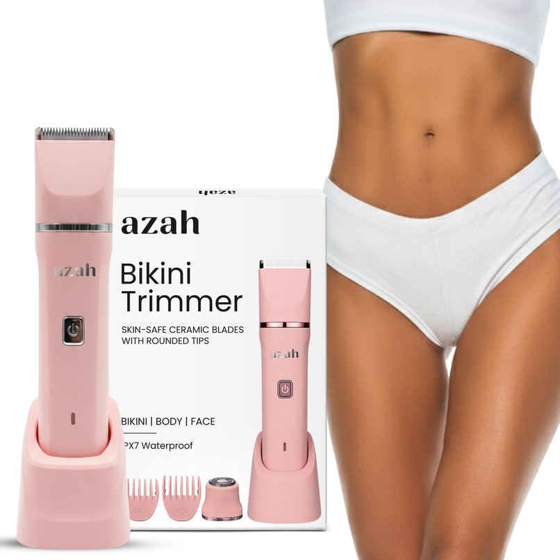 Azah Rechargeable Face, Body & Bikini Trimmer for Women Azah Rechargeable Face, Body & Bikini Trimmer for Women