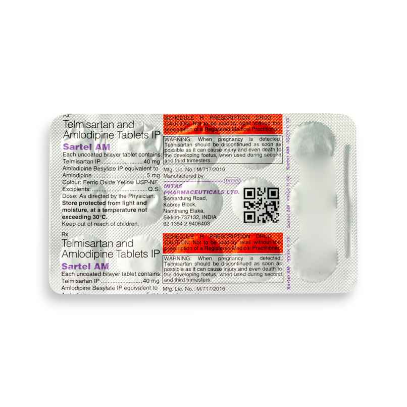 Sartel AM Tablet