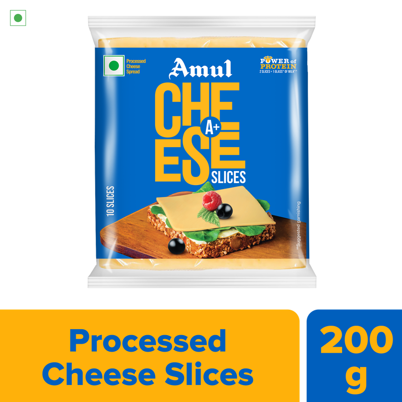 Amul A+ Process Cheese Slices