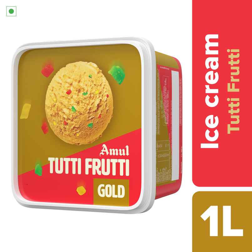 Amul Tutti Frutti Gold Ice Cream Tub Amul Tutti Frutti Gold Ice Cream Tub