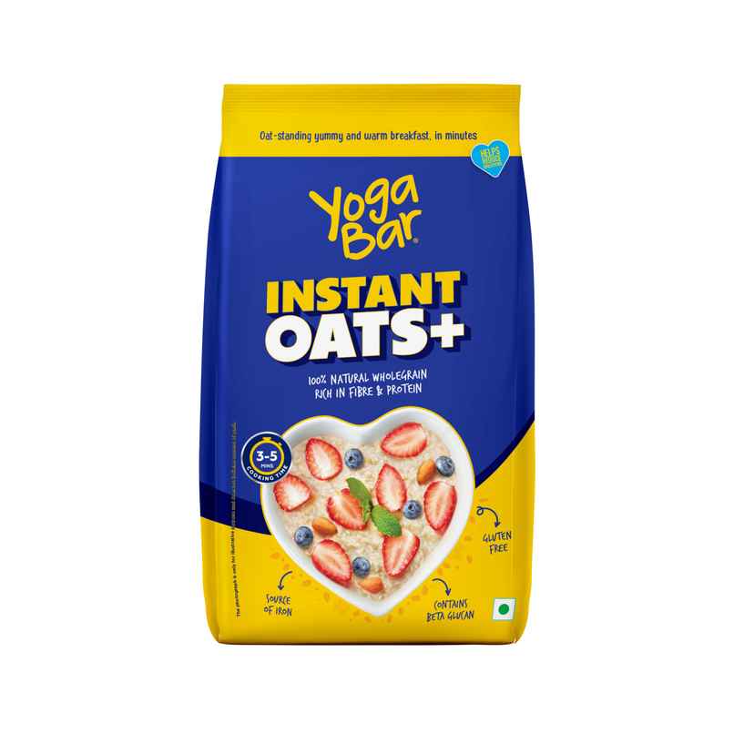 Yoga Bar Instant Oats ,Gluten Free with High Fibre & Whole Grain Yoga Bar Instant Oats ,Gluten Free with High Fibre & Whole Grain