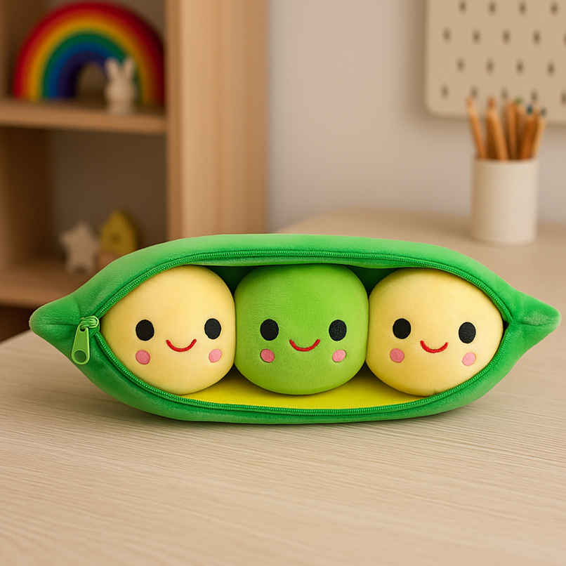 Spanker Pea Soft Toy | Cute Mini Plush Return Gift for Kids - 11 cm Spanker Pea Soft Toy | Cute Mini Plush Return Gift for Kids - 11 cm