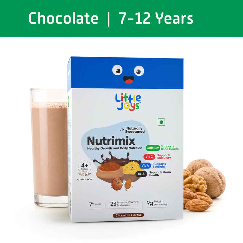 Little Joys Nutrimix For Kids 7-12 Years | Chocolate Flavour Little Joys Nutrimix For Kids 7-12 Years | Chocolate Flavour