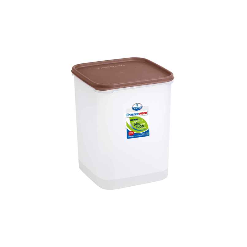 Joyo Fresherware Plastic Storage Container with Airtight Lid,Kitchen Organizers- 6 ltr-Assorted