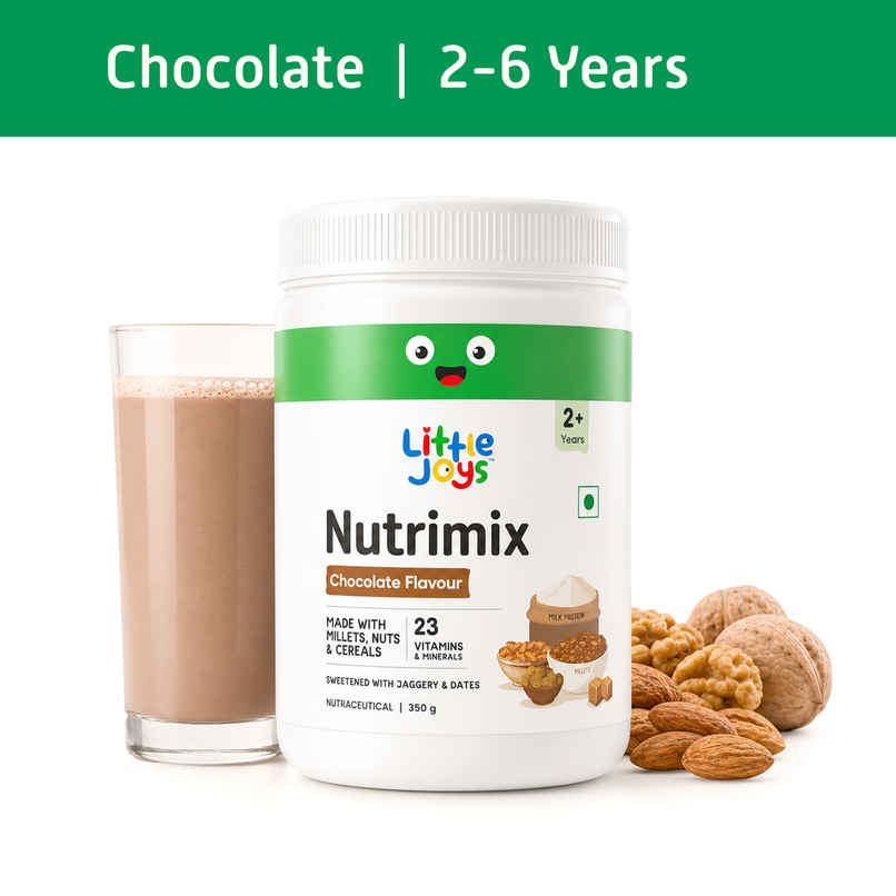 Little Joys Nutrimix Chocolate Drink Mix | For 2 - 6 Years Kids Little Joys Nutrimix Chocolate Drink Mix | For 2 - 6 Years Kids