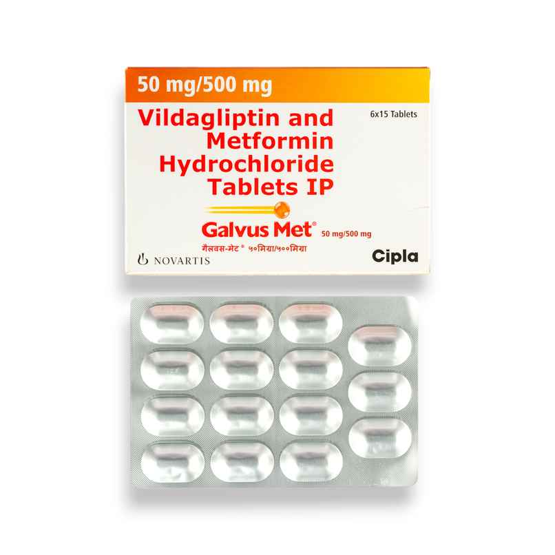 Galvus Met 50mg/500mg Tablet Galvus Met 50mg/500mg Tablet