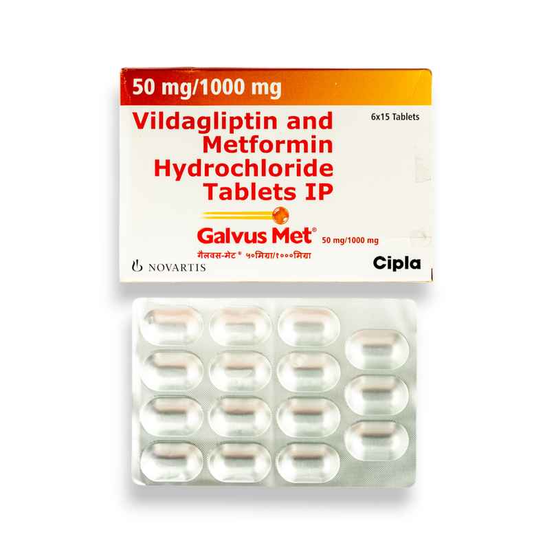 Galvus Met 50mg/1000mg Tablet Galvus Met 50mg/1000mg Tablet