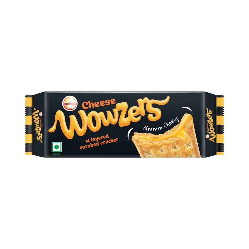 Cheesy Crackers by Sunfeast Wowzers