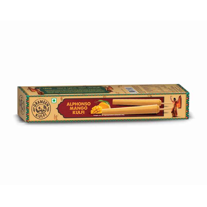 Grameen Mango Kulfi Ice Cream Stick