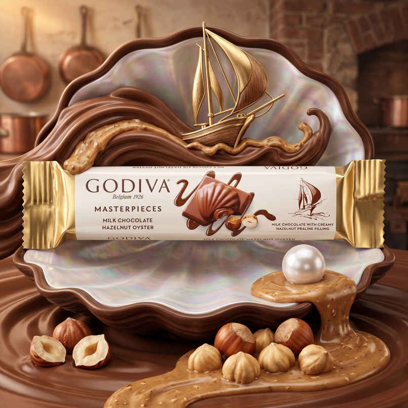 Godiva Milk Hazelnut Chocolate Bar
