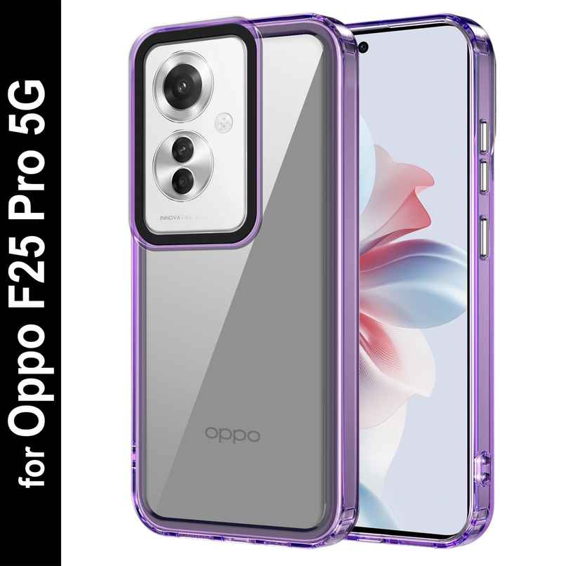 Zapcase Back Cover for Oppo F25 Pro 5G | Space-Purple