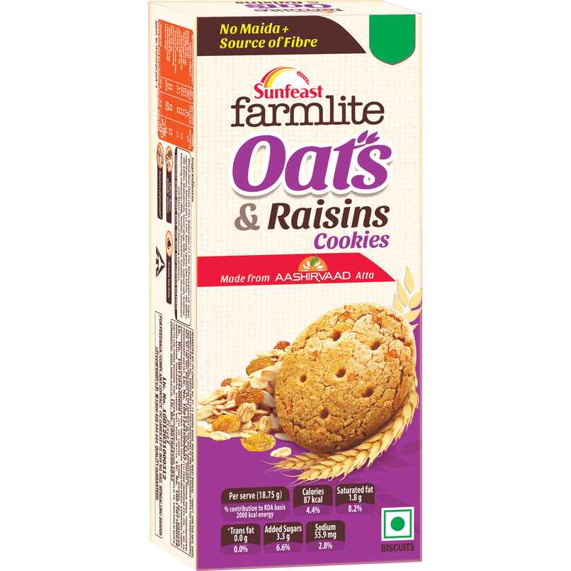 Sunfeast Farmlite Oats And Raisins