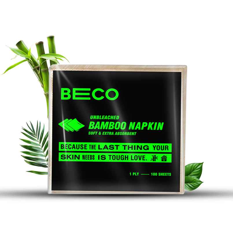 BECO Serving Cocktail Napkin Bamboo BECO Serving Cocktail Napkin Bamboo