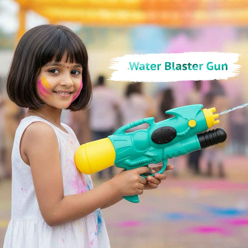 Toyshine Water Gun Toy | 260 ml Tank Capacity Water Blaster | For Holi, Pool & Backyard Play Toyshine Water Gun Toy | 260 ml Tank Capacity Water Blaster | For Holi, Pool & Backyard Play