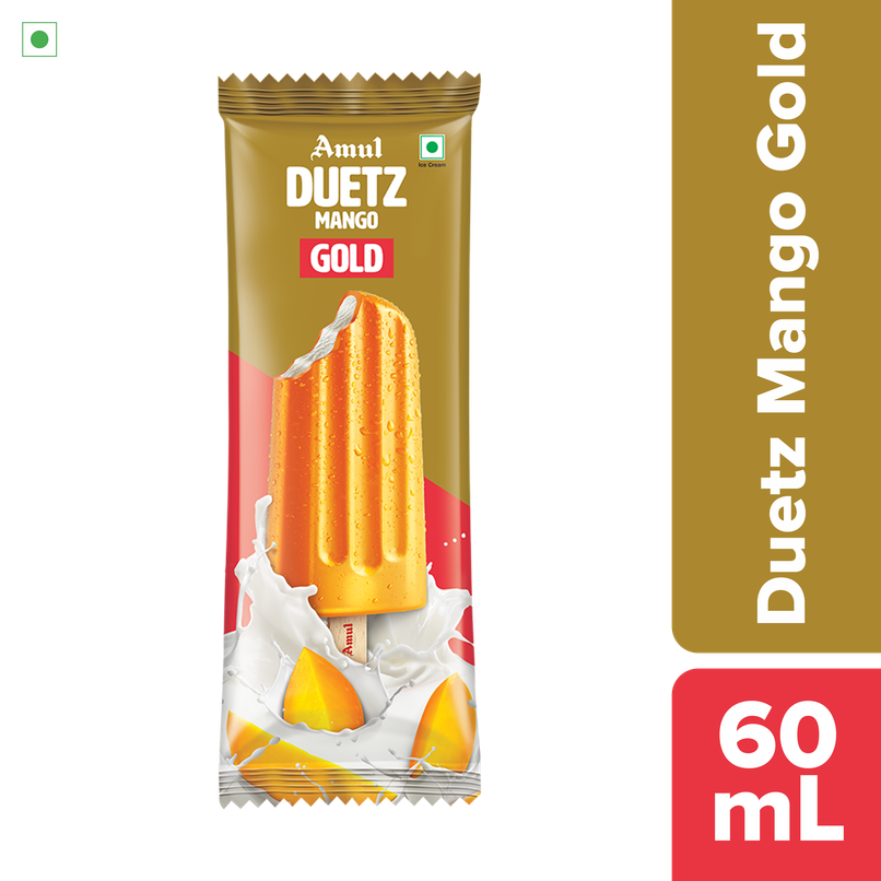 Amul Gold Mango Duetz Ice Cream Stick