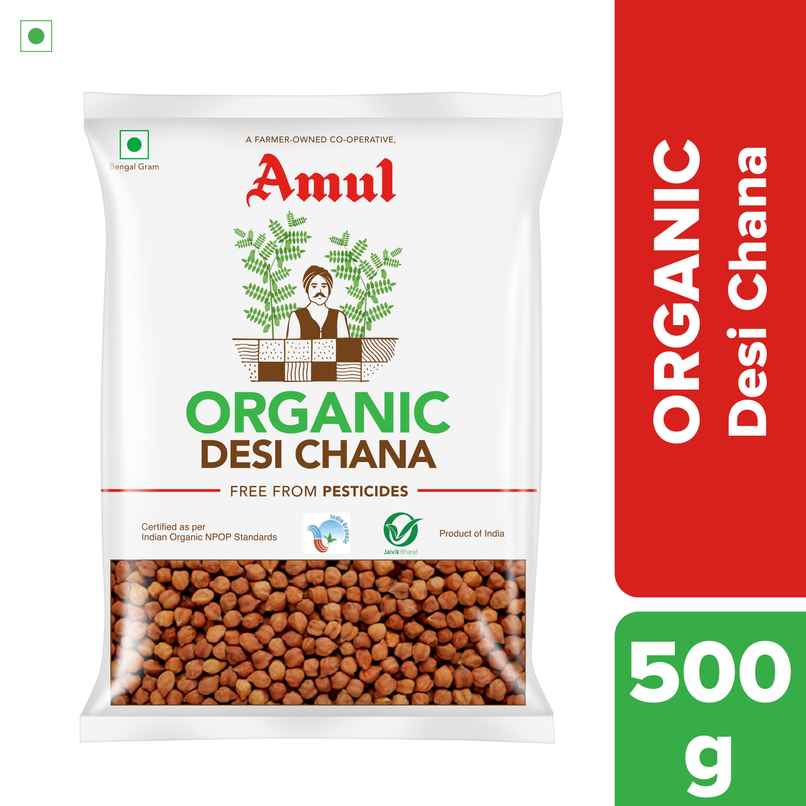 Amul Organic Desi Brown Chana