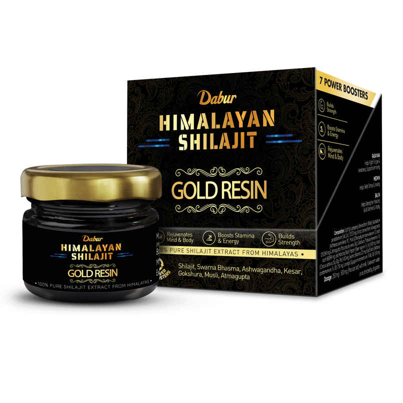 Dabur Himalayan Shilajit Resin Gold Dabur Himalayan Shilajit Resin Gold