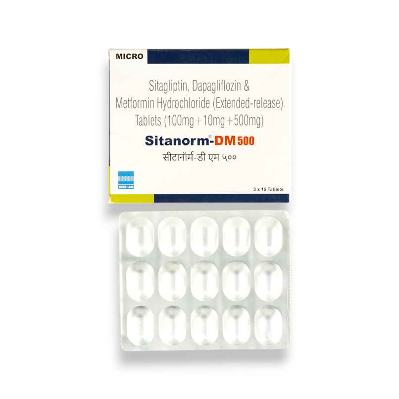 Sitanorm-DM 500 Tablet ER