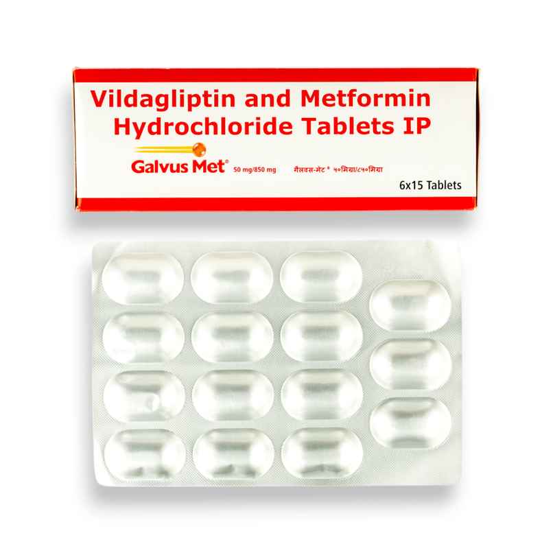 Galvus Met 50mg/850mg Tablet Galvus Met 50mg/850mg Tablet