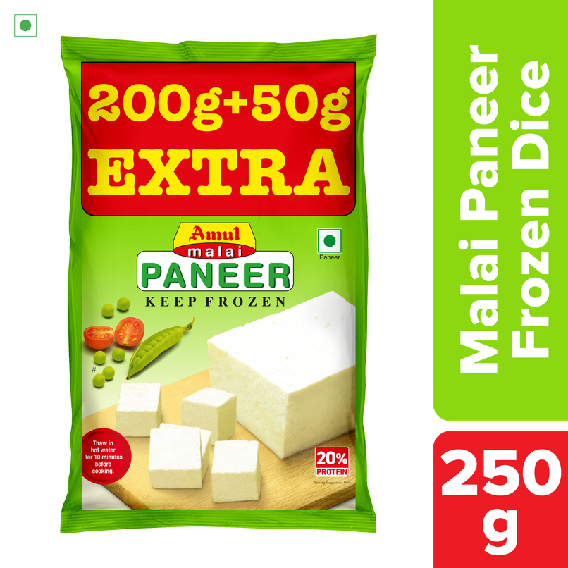 Amul Frozen Malai Paneer Amul Frozen Malai Paneer