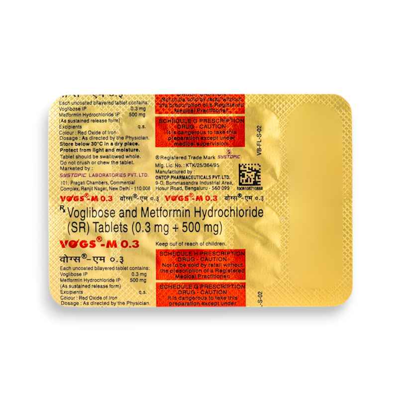 Vogs-M 0.3 Tablet SR