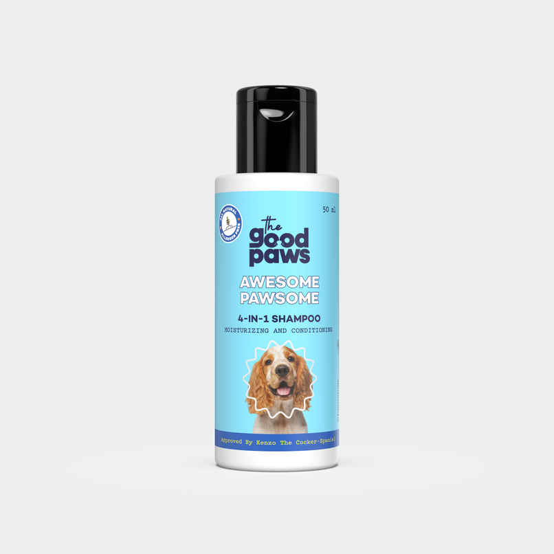 Good Paws Awesome Pawsome 4 In 1 Dog Shampoo Moisturizing And Conditioning