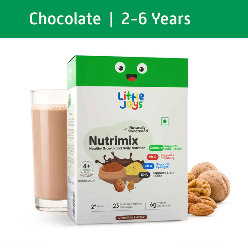 Little Joys Nutrimix For Kids 2-6 Years | Chocolate Flavour Little Joys Nutrimix For Kids 2-6 Years | Chocolate Flavour