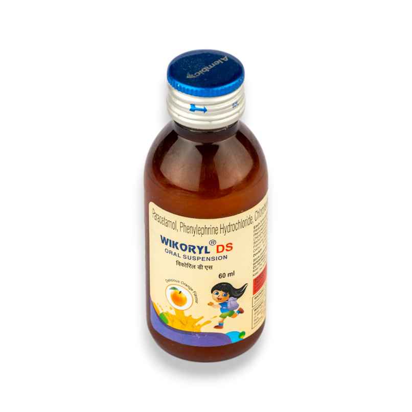 Wikoryl DS Delicious Orange Flavour Oral Suspension Wikoryl DS Delicious Orange Flavour Oral Suspension