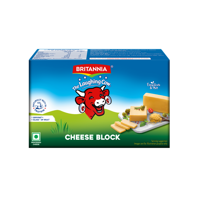 Britannia The Laughing Cow Daily Cheese Block Britannia The Laughing Cow Daily Cheese Block