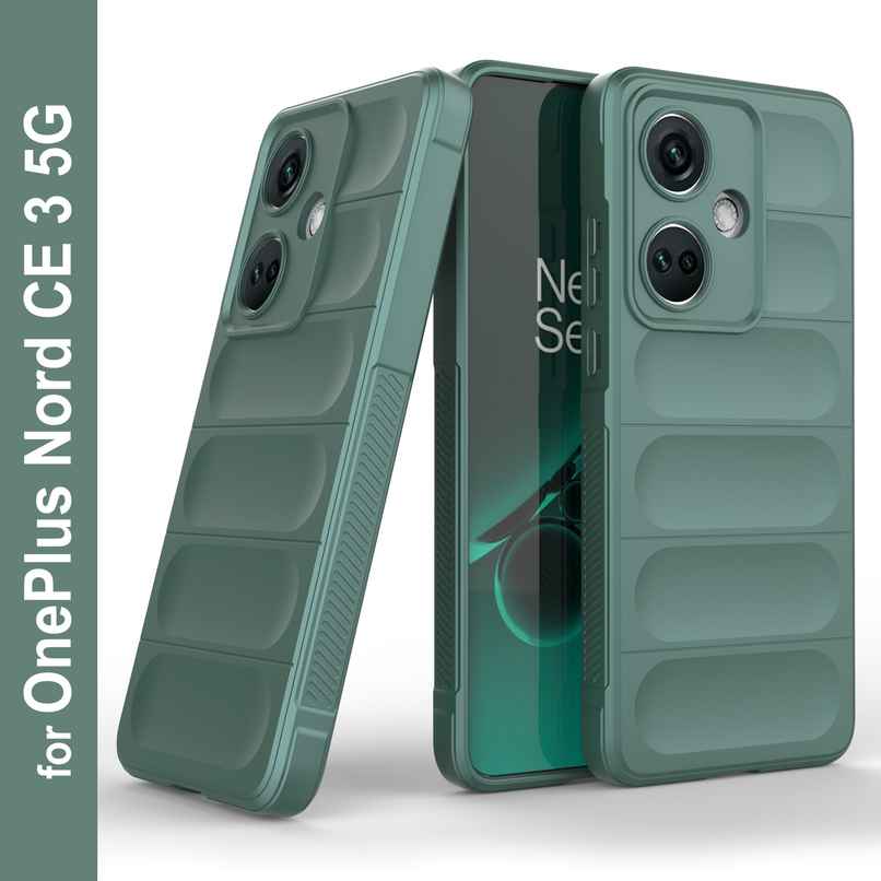 Zapcase Back Cover for OnePlus Nord CE 3 5G | Magic-DarkGreen