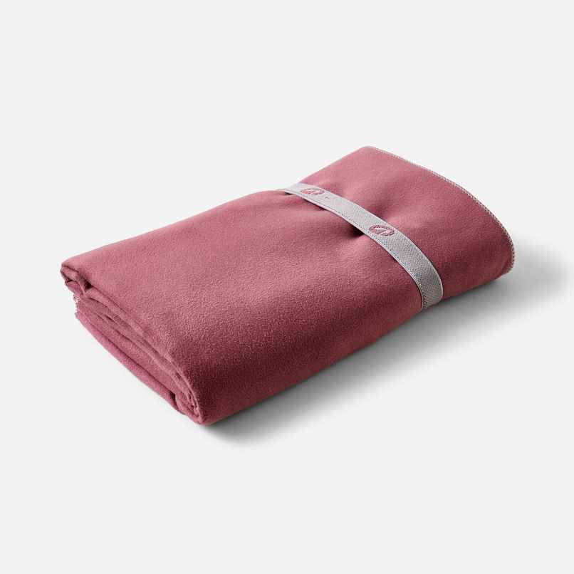 Decathlon Quick Dry Microfibre Towel | Pink - L Decathlon Quick Dry Microfibre Towel | Pink - L