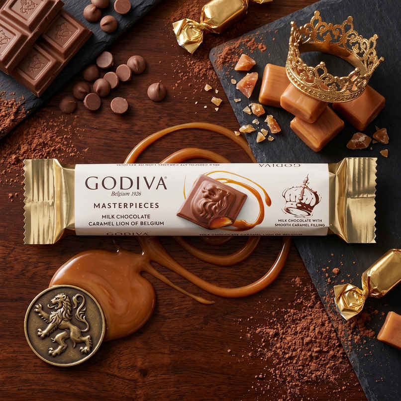 Godiva Milk Caramel Chocolate Bar Godiva Milk Caramel Chocolate Bar