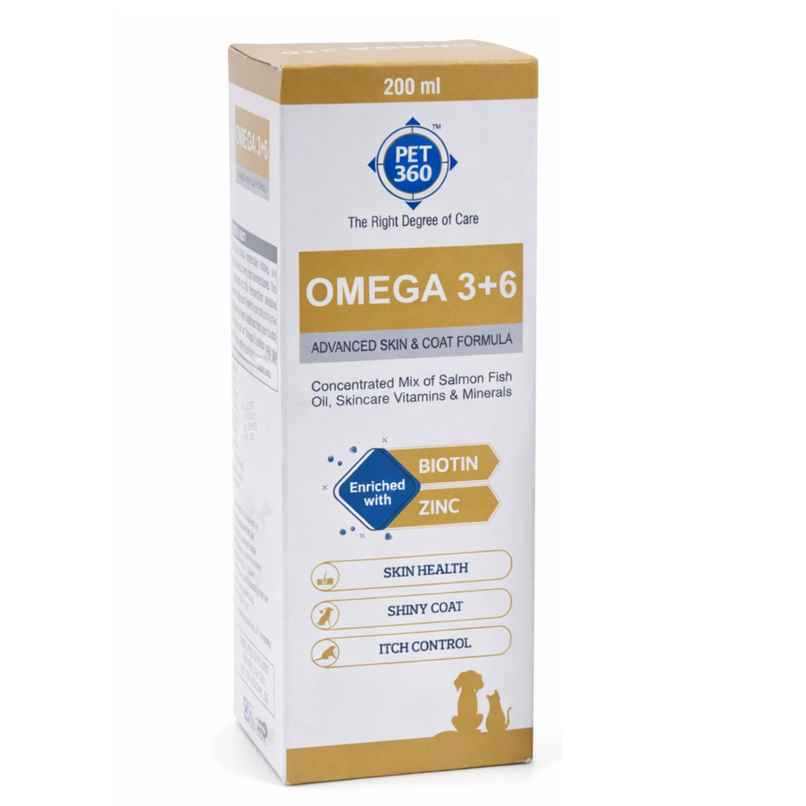 PET360 Omega 3+6 Pet Supplement(Bottle) PET360 Omega 3+6 Pet Supplement(Bottle)