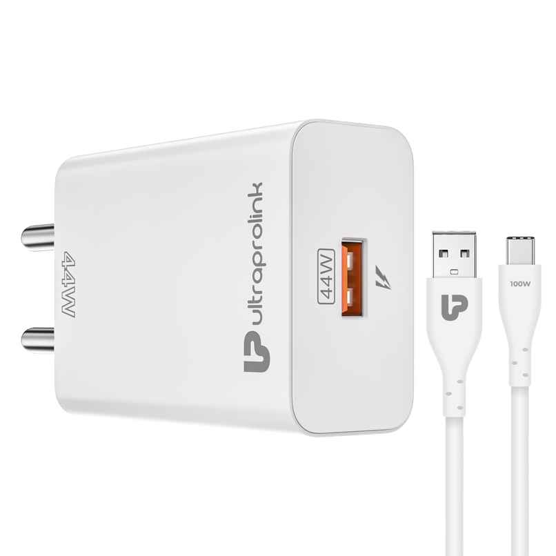 UltraProlink UM1135 44W Multi Protocol Fast Travel Charger with Fast Charging Cable